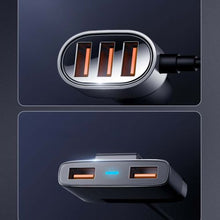 Joyroom automobilinis įkroviklis 5-in-1, U+U+U+U+U 31 W, (JR-CL03), juoda spalva