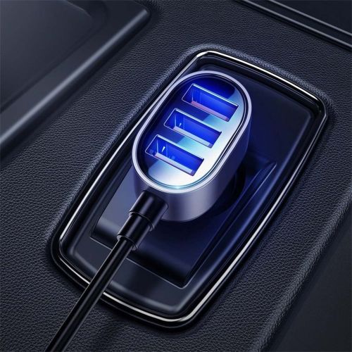 Joyroom automobilinis įkroviklis 5-in-1, U+U+U+U+U 31 W, (JR-CL03), juoda spalva