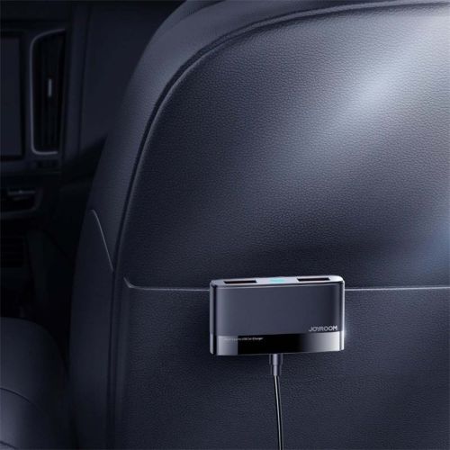 Joyroom automobilinis įkroviklis 5-in-1, U+U+U+U+U 31 W, (JR-CL03), juoda spalva