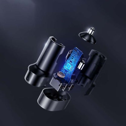 Joyroom automobilinis įkroviklis 5-in-1, U+U+U+U+U 31 W, (JR-CL03), juoda spalva