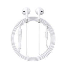 Joyroom ausinės laidinis į ausis ausinės su Remote ir mikrofonas, 3.5 mm Jack, (JR-EW01), balta spalva