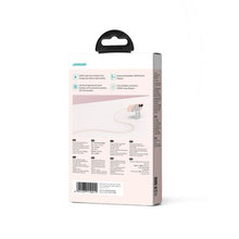 Joyroom USB - Type-C Multi-Color Series greitasis įkrovimas ir duomenų laidas, 100 W, 1m, (S-A34), rožinė spalva