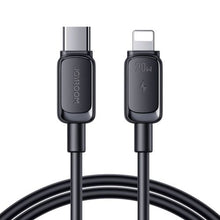 Joyroom Type-C - Lightning laidas Multi-Color Series A14, 20 W, 480mb/s, 1.2m, (S-CL020A111B), juoda spalva