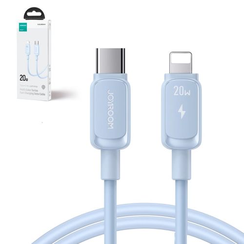 Joyroom Type-C - Lightning laidas Multi-Color Series A14, 20 W, 480mb/s, 1.2m, (S-CL020A11BL), mėlyna spalva