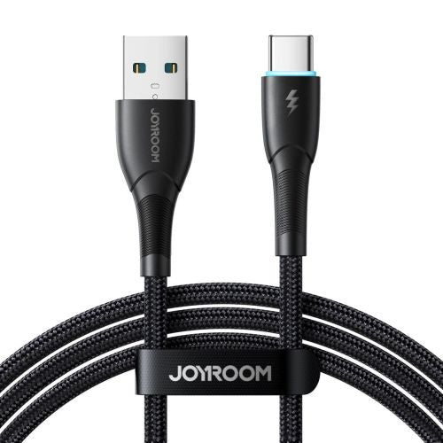 Joyroom USB - USB-C laidas Starry Series, 480mb/s, 3A, 1m, (SA32-AC3), juoda spalva