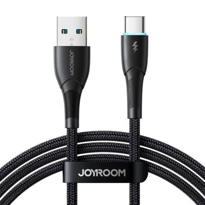 Joyroom USB - USB-C laidas Starry Series, 480mb/s, 3A, 1m, (SA32-AC3), juoda spalva