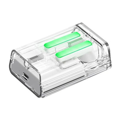Joyroom ausinės IceLens Series Bluetooth True belaidis BT 5.3, TWS, AAC, SBC, HFP, A2DP, AVRCP, su LED Lights, (JR-TC1)