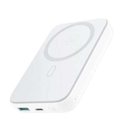 Joyroom išorinė baterija magnetinis belaidis įkrovimas, MagSafe, C+U, PD 20 W, 10000 mAh, su USB - Lightning laidas (0.25m)