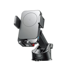 Joyroom automobilinis laikiklis magnetinis belaidis įkroviklis (Dashboard Version) 68 – 95 mm, 15 W Max, su USB į USB-C