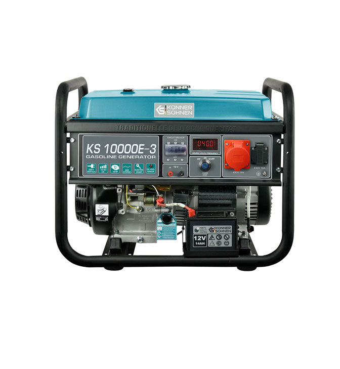 Generatorius benzininis 8000W, KS 10000E-3, KÖNNER & SÖHNEN