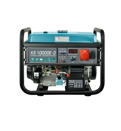 Generatorius benzininis 8000W, KS 10000E-3, KÖNNER & SÖHNEN