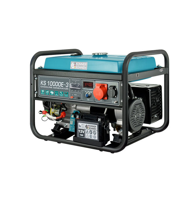 Generatorius benzininis 8000W, KS 10000E-3, KÖNNER & SÖHNEN