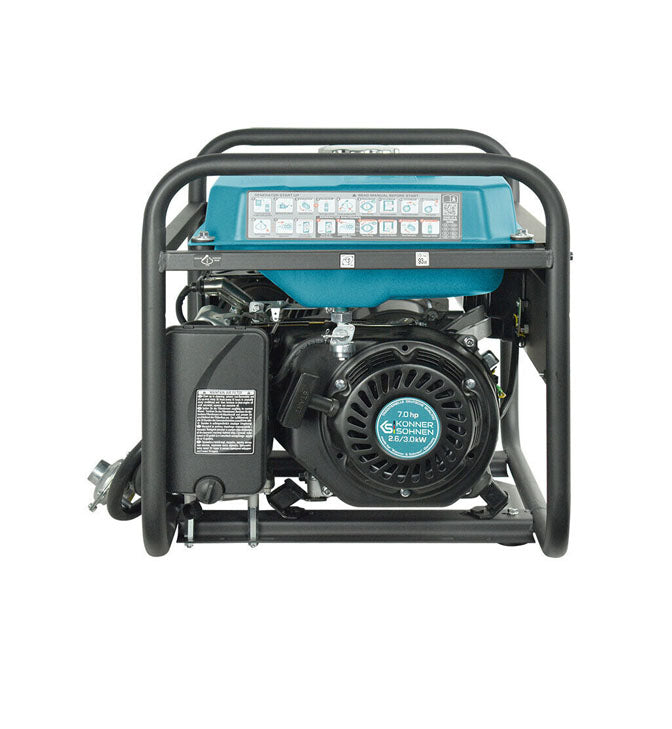 Generatorius benzinas/dujos 3000W, KS 3000G, KÖNNER & SÖHNEN