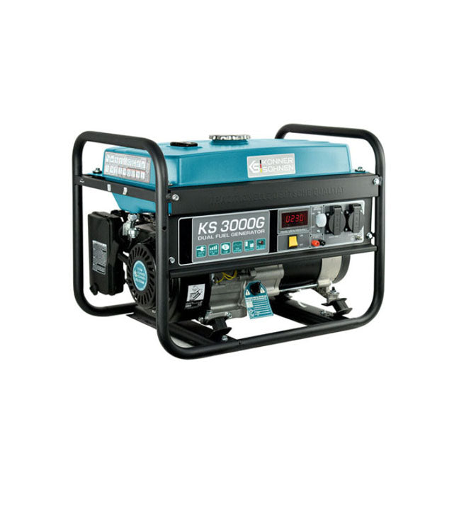 Generatorius benzinas/dujos 3000W, KS 3000G, KÖNNER & SÖHNEN