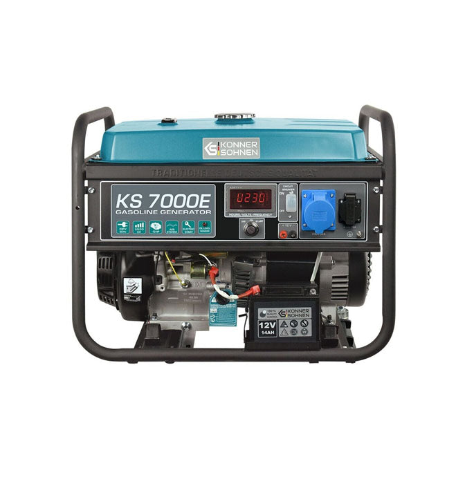 Generatorius benzininis 5500W, KS 7000E, KÖNNER & SÖHNEN