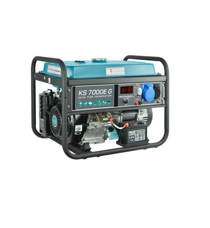 Generatorius benzinas/dujos  5500W, KS 7000E G, KÖNNER & SÖHNEN