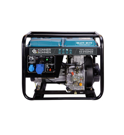 Dyzelinis generatorius 6500W, KS 8100HDE (EURO V), KÖNNER & SÖHNEN