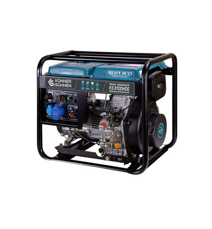 Dyzelinis generatorius 6500W, KS 8100HDE (EURO V), KÖNNER & SÖHNEN