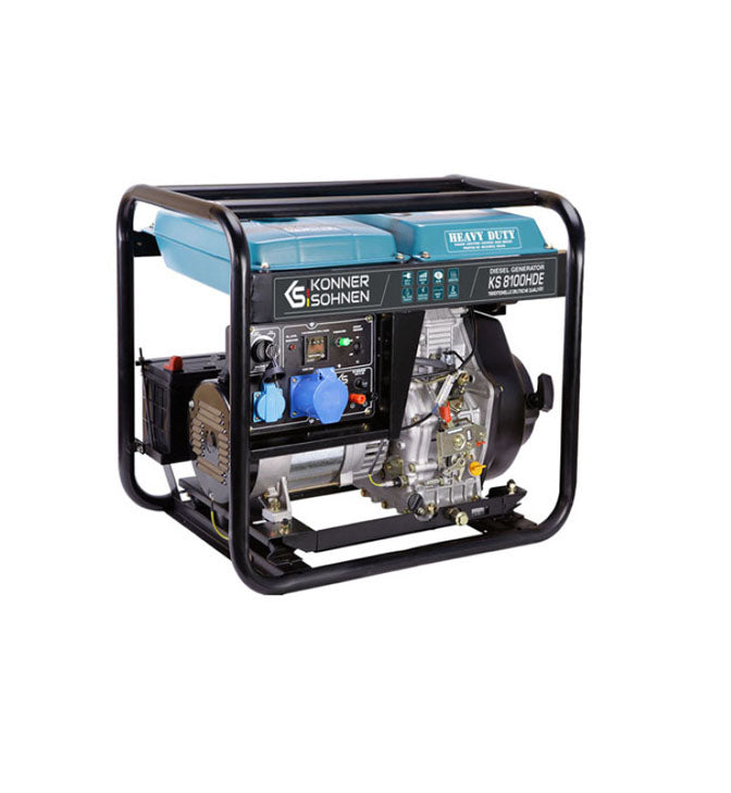 Dyzelinis generatorius 6500W, KS 8100HDE (EURO V), KÖNNER & SÖHNEN
