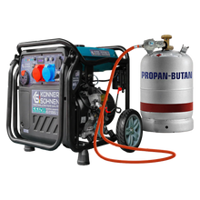 Inverterinis generatorius LPG/benzinas 8500W KS 8100iEG 1/3 KONNER & SOHNEN