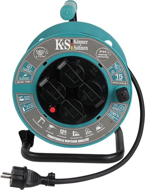 Prailginimo laidas su rite 15m, KS-CR-15M, KONNER & SOHNEN
