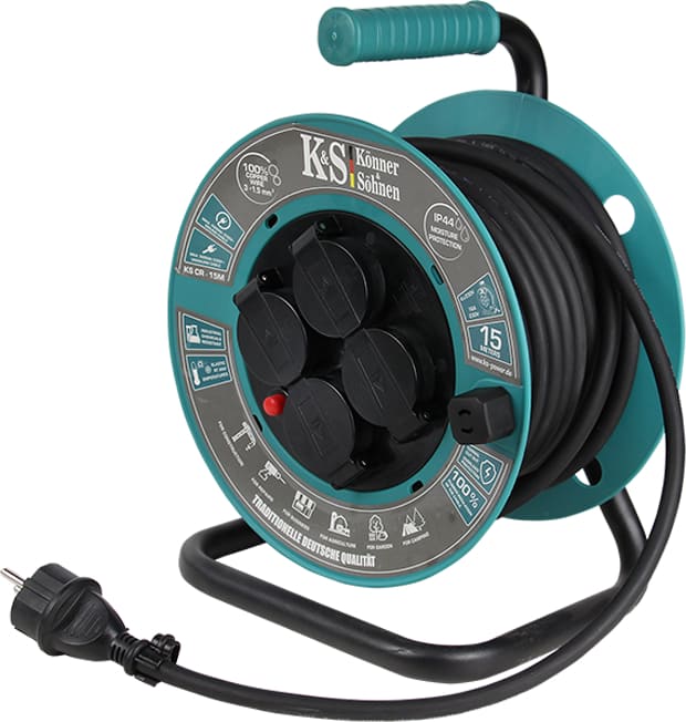 Prailginimo laidas su rite 15m, KS-CR-15M, KONNER & SOHNEN