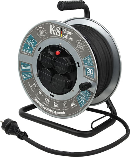 Prailginimo laidas su rite 30m, KS-CRM-30M KONNER & SOHNEN