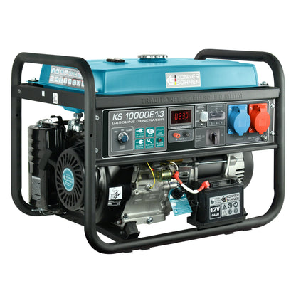 Generatorius benzininis 8000W KS 10000E 1/3 KÖNNER & SÖHNEN