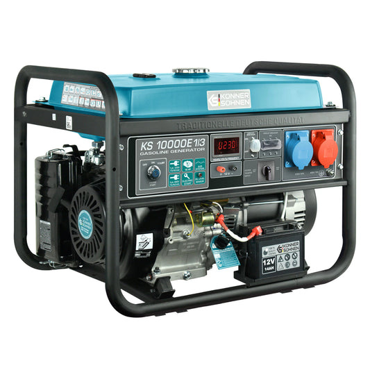 Generatorius benzininis 8000W KS 10000E 1/3 KÖNNER & SÖHNEN