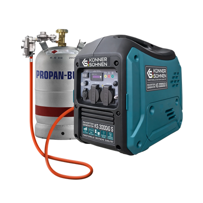 Inverterinis generatorius LPG/benzinas 3300 W KS 3000iG S KÖNNER & SÖHNEN