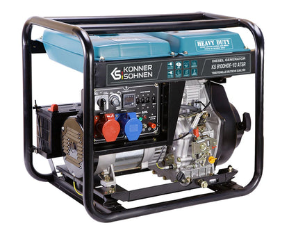Dyzelinis generatorius 7500W, KS 9100HDE-1/3 ATSR  (EURO V), KÖNNER & SÖHNEN