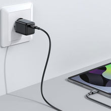 Joyroom kelioninis įkroviklis Mini Type-C, PPS, PD 25 W, (L-P251), juoda spalva
