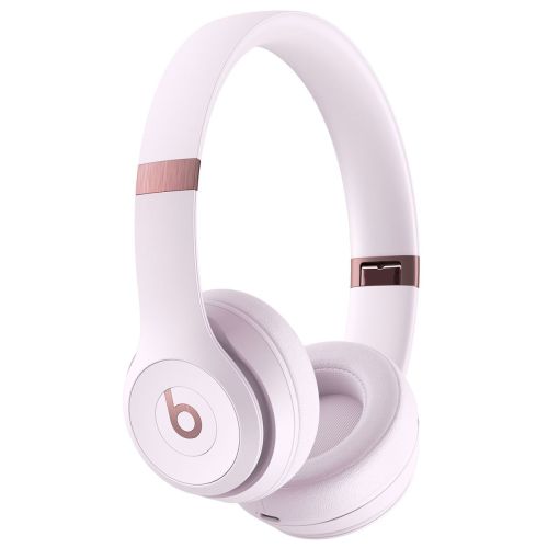 Beats Solo 4 belaidės ausinės Cloud MUW33, rožinė spalva