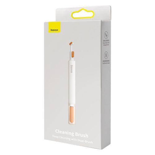 Baseus įrankis ausinės Cleaning Brush 3-in-1 Different Tips, (NGBS000002), balta spalva
