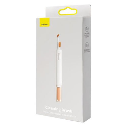 Baseus įrankis ausinės Cleaning Brush 3-in-1 Different Tips, (NGBS000002), balta spalva