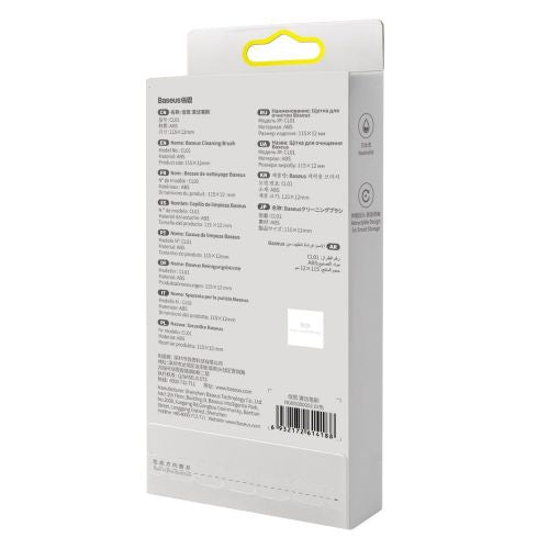 Baseus įrankis ausinės Cleaning Brush 3-in-1 Different Tips, (NGBS000002), balta spalva