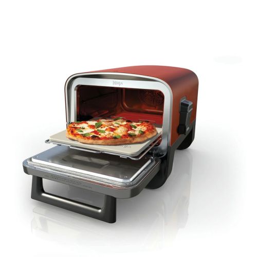 Ninja Woodfire Outdoor Pizza Oven 8-in-1, OO101EU, raudona spalva