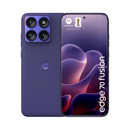Motorola XT2605-1 Moto Edge 70 Fusion dviejų SIM 5G 8 GB RAM 256 GB Orient, mėlyna spalva