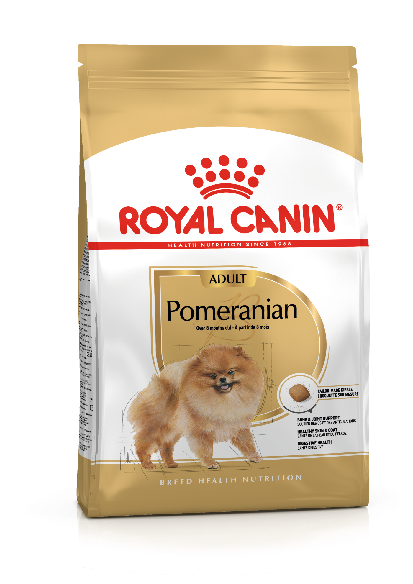 Sucha karma dla dorosłych psów rasy pomeranian
