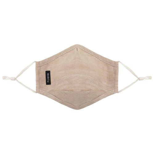 PureMe daugkartinė / reguliuojama kaukė Linen 2 pcs N95 filters inside the package, smėlio spalva