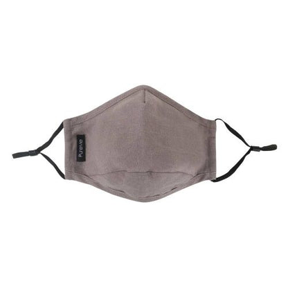 PureMe daugkartinė / reguliuojama kaukė Linen 2 pcs N95 filters inside the package, anglies pilka spalva