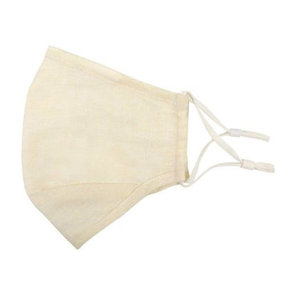 PureMe daugkartinė / reguliuojama kaukė Linen 2 pcs N95 filters inside the package, kreminė spalva