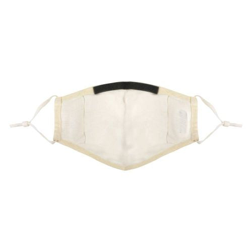 PureMe daugkartinė / reguliuojama kaukė Linen 2 pcs N95 filters inside the package, kreminė spalva