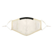 PureMe daugkartinė / reguliuojama kaukė Linen 2 pcs N95 filters inside the package, kreminė spalva