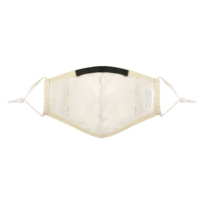 PureMe daugkartinė / reguliuojama kaukė Linen 2 pcs N95 filters inside the package, kreminė spalva