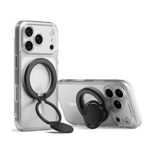 Ringke Dual magnetinis laikiklis Ring, juoda spalva