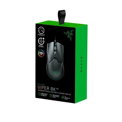 Razer Viper 8K laidinis žaidimų pelė 8 Button, Optical jutiklis, RGB, (RZ01-03580100-R3M1), juoda spalva