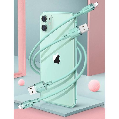 Joyroom Lightning - USB laidas 2.4A, 1.2m (S-1224N2), juoda spalva