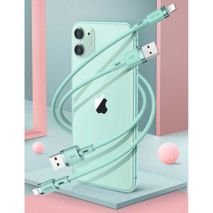 Joyroom Lightning - USB laidas 2.4A, 1.2m (S-1224N2), juoda spalva