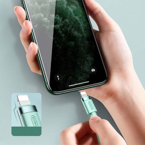 Joyroom Lightning - USB laidas 2.4A, 1.2m (S-1224N2), juoda spalva